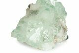 Gemmy Apophyllite Crystals with Stilbite - India #243889-2